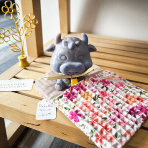 Etui - pochette à savon tissu au choix