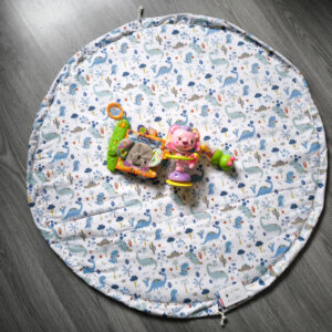 Sac à Jouets et Tapis de Jeux -  2 en 1