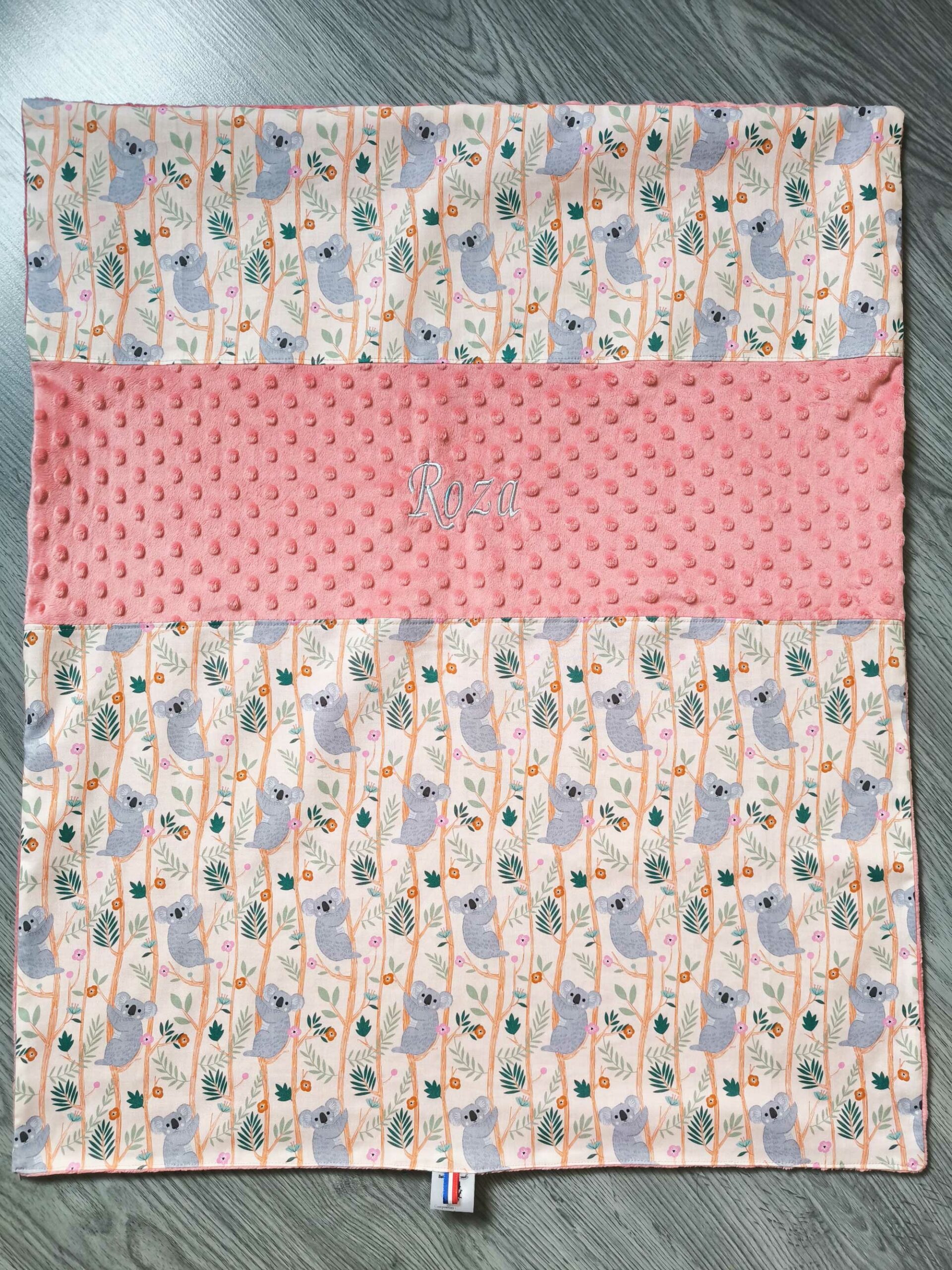 Couverture légère personnalisée Bébé