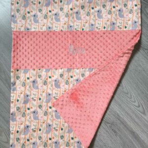 Couverture légère personnalisée Bébé