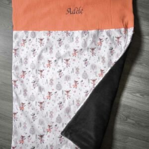 Couverture hiver personnalisée Bébé