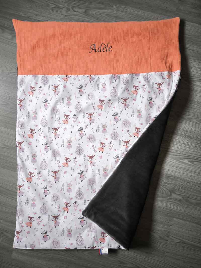Couverture hiver personnalisée Bébé