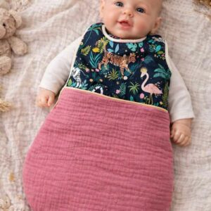 Kit poupon personnalisable bavoir gigoteuse