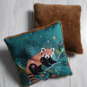 Petit coussin imprimé anti-acarien